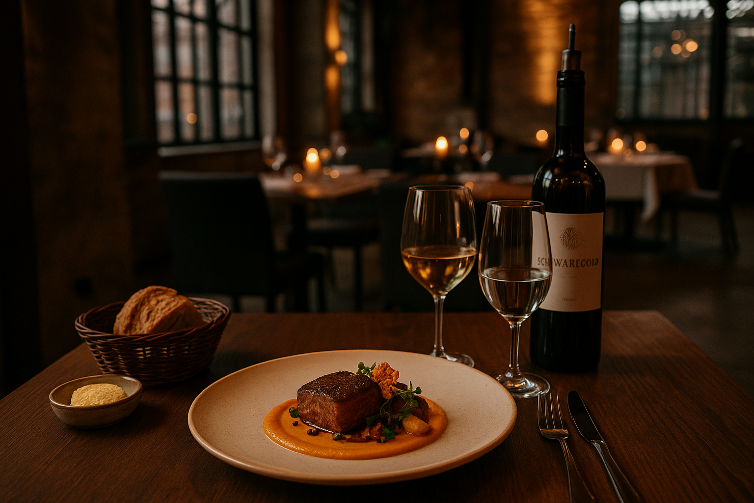 SchwarzGold — Fine Dining auf der Kokerei Hansa