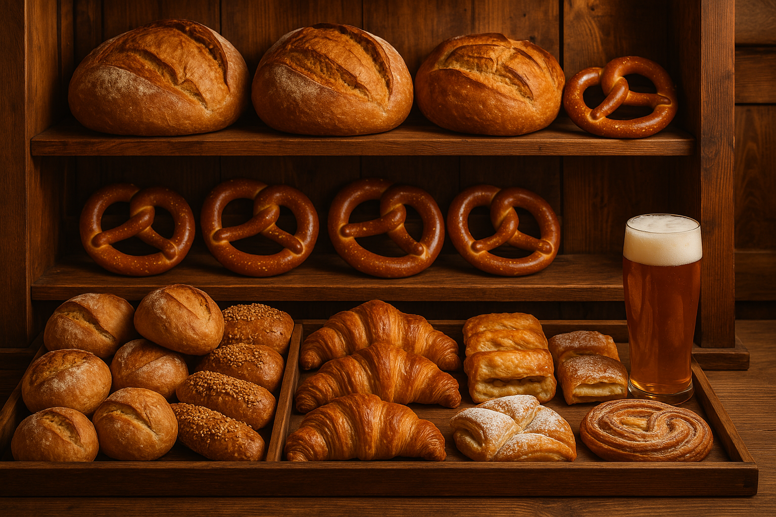 Kamps Bäckerei mit Backstube